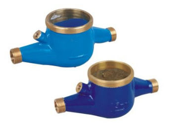 DN15-DN50 Customized Brass Water Meter Body Anti Magnetic Type For Cold Water